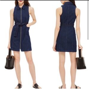 Topshop Moto denim dress